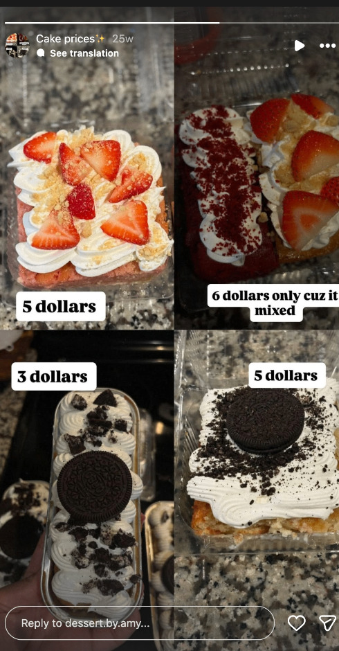 Mini cakes by Ailyn